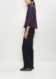 Claudia Cotton Shirt — Wineberry
