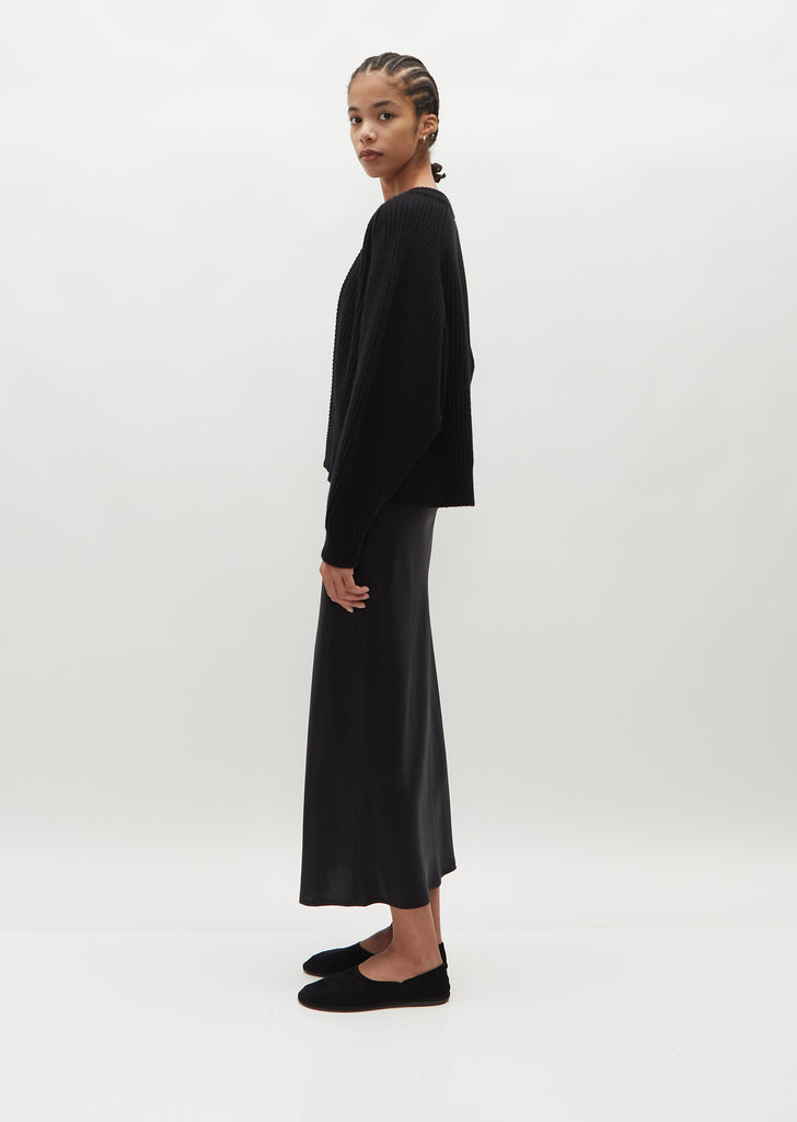 Shrug Cardigan — Black