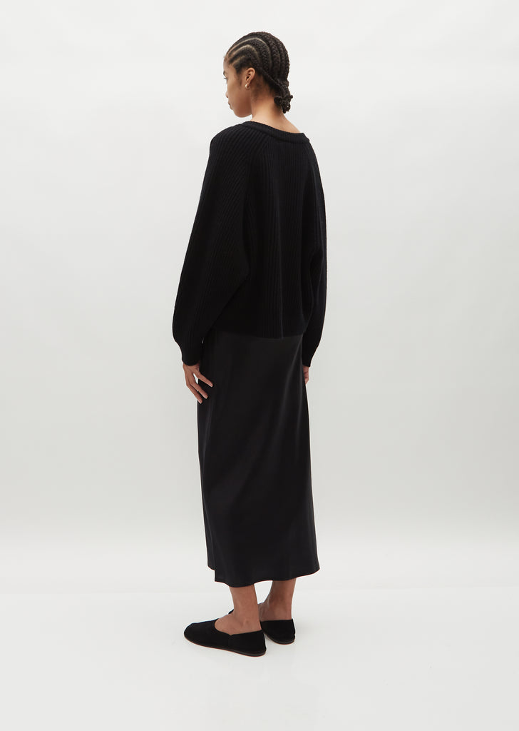 Shrug Cardigan — Black