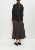 Tyrol Cotton Shirt — Black