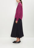 Tyrol Cotton Shirt — Raspberry