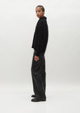 Mini Yacht Cardigan — Black