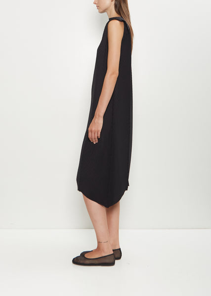 新品 ANDRESD shrink pleats fit dress L Short Sleeve Pleated Midi Dress | Erdem.com – ERDEM