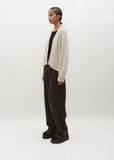 Shrug Cardigan — Pale Cloud