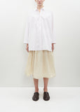 Long Cotton Overshirt — Pink