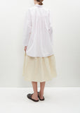 Long Cotton Overshirt — Pink