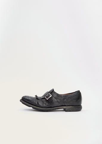 Shanghai Distressed Leather Loafer