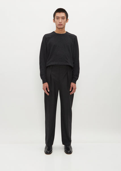 Tamme Tropical Wool Gaiter Slacks ブラック GAITER DOUBLE SLACKS | Tamme（タム）公式オンラインストア