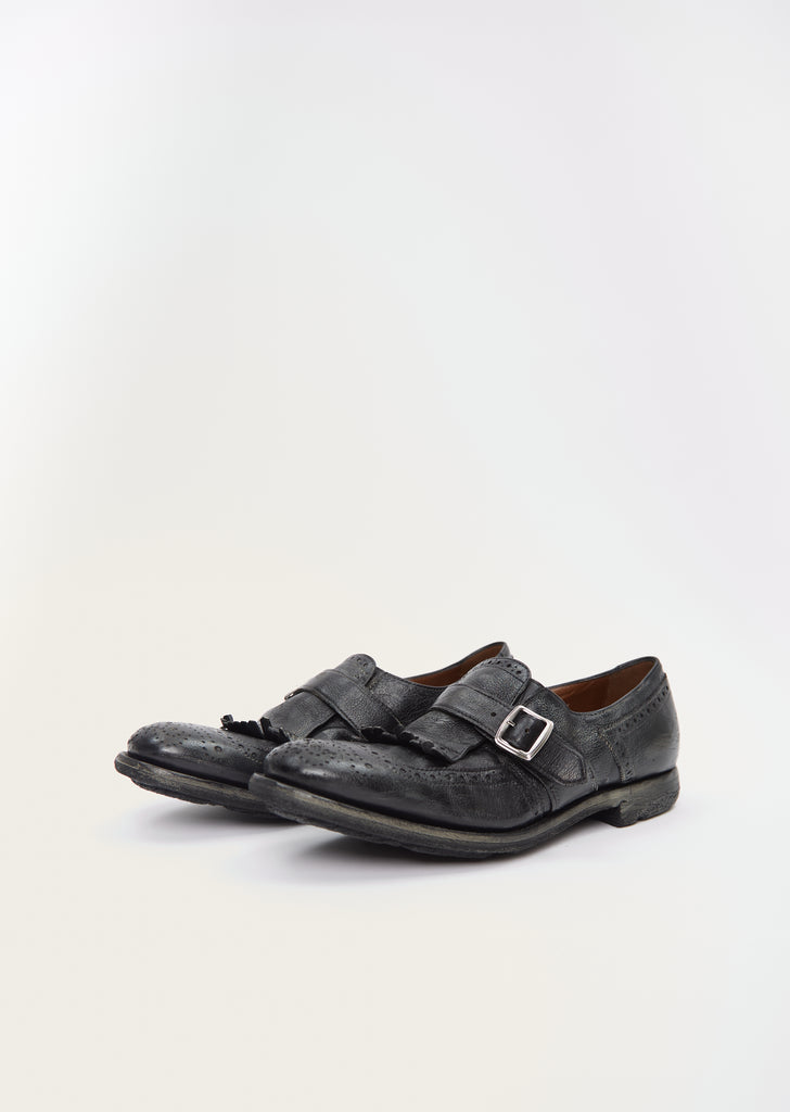 Shanghai Distressed Leather Loafer