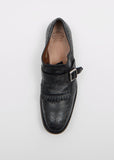 Shanghai Distressed Leather Loafer