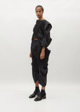 Contraction Blouse — Black Hued