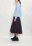 Bebette Typewriter Washed Cotton Blouse