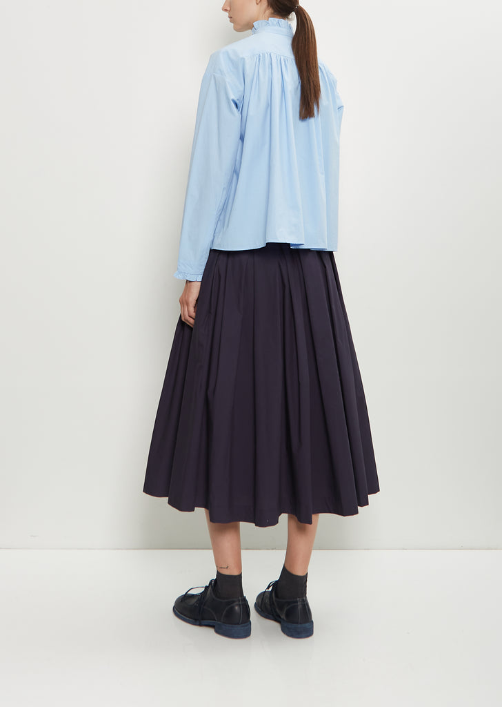 Solange Typewriter Cotton Skirt