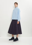 Bebette Typewriter Washed Cotton Blouse