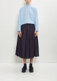 Solange Typewriter Cotton Skirt