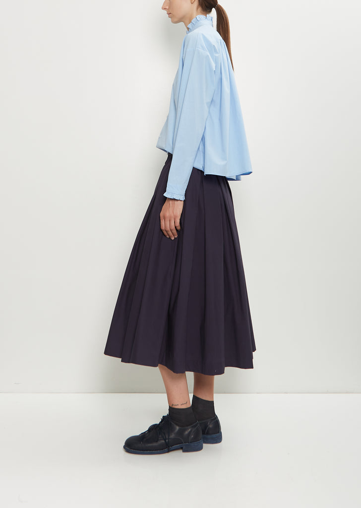 Solange Typewriter Cotton Skirt