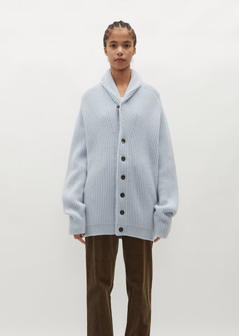 Yacht Cardigan — Misty Blue