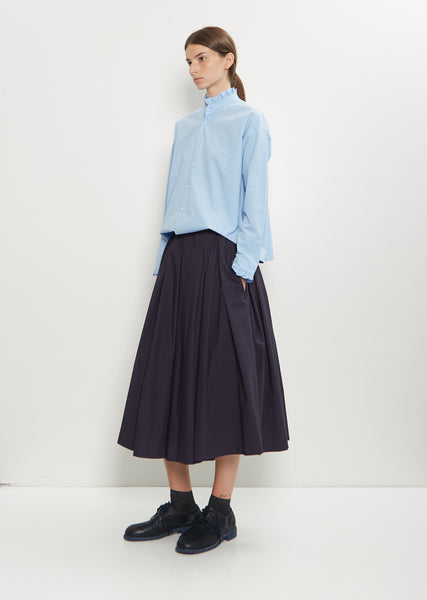 YLEVE SUVIN COTTON TYPEWRITER SKIRT スカート YLÈVE / SUVIN COTTON TYPEWRITER SKIRT | YLÈVE（イレーヴ