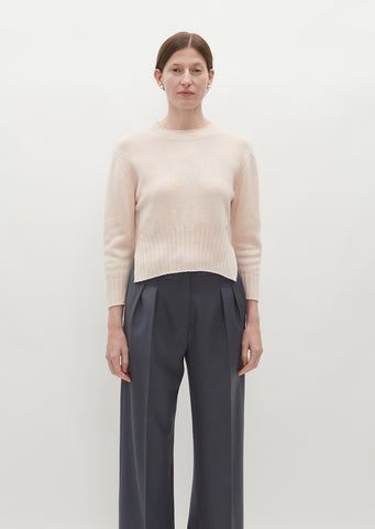 Mora Cashmere Sweater — Pink
