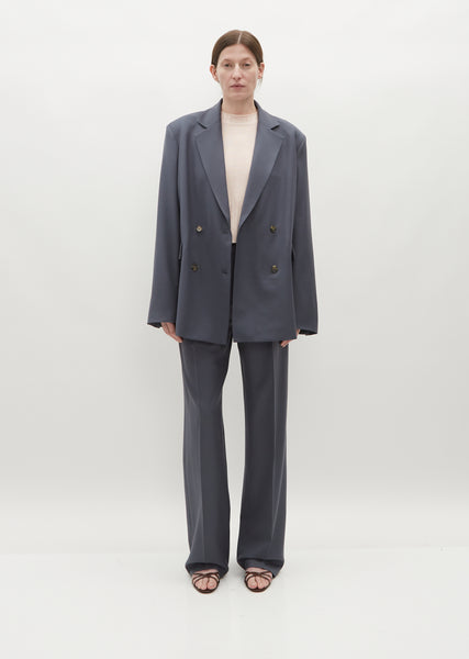 【YOURNUS】Berlin Minimal Wide Blazer Flapless blazer – Maxmouder