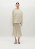 Bateau Rollneck  — Raw White