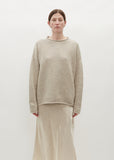 Bateau Rollneck — Heather Grey