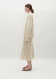 Bateau Rollneck  — Raw White