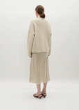 Bateau Rollneck  — Raw White