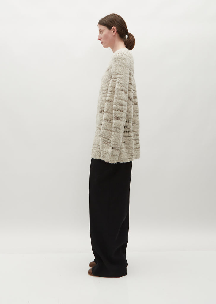 Handknit Threadbare Pullover