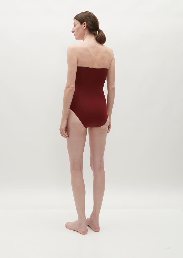 Cassiopee Strapless Swimsuit — Terre Cuite