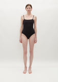 Aquarelle One-Piece Swimsuit — Noir