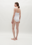 Aquarelle One-Piece Swimsuit — Blanc