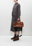 Weekend Bag, Midi — Cognac