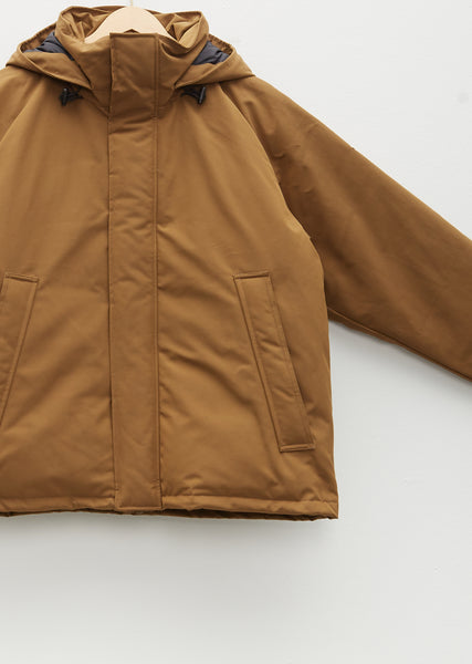 Down Army Hooded Jacket — Coyote – La Garçonne