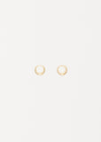 Gold Medium Nouveau Hoops