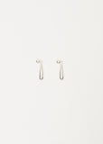 Small Angelika Earrings — Silver