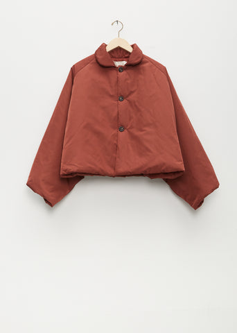 Lies Short Puffer — Cassis