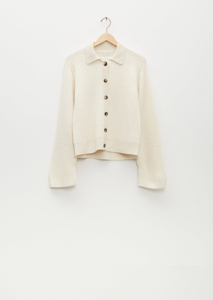 Sileta Cardigan — Ivory