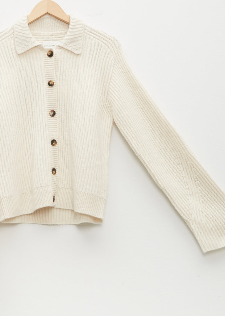 Sileta Cardigan — Ivory