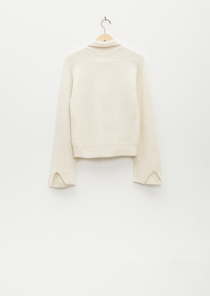 Sileta Cardigan — Ivory