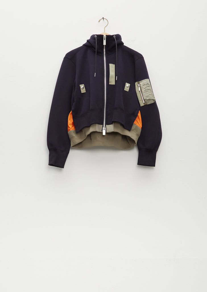 Sponge Sweat Cropped Hoodie