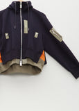 Sponge Sweat Cropped Hoodie