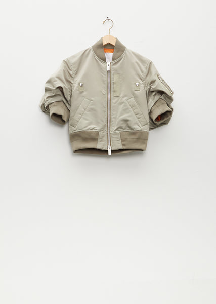 Nylon Twill Blouson – La Garçonne