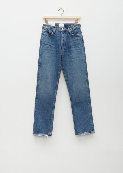 90's Pinch Waist — Range Dark Indigo – La Garçonne