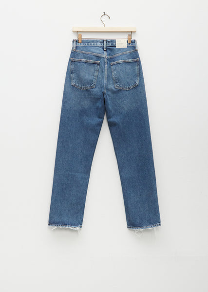 90's Pinch Waist — Range Dark Indigo – La Garçonne