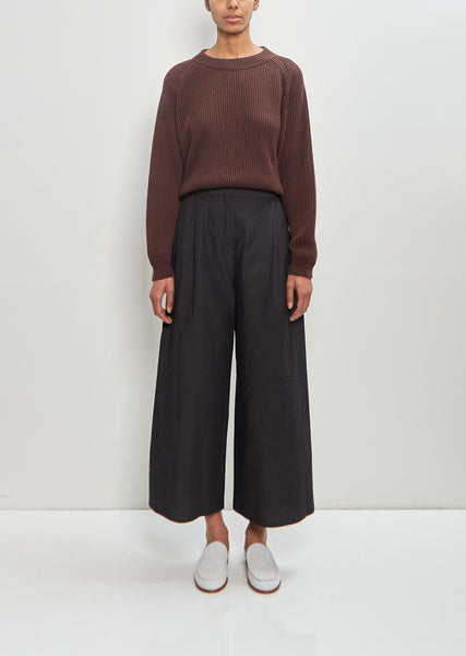 【2plan】Pauline Scratch Wide Slacks Splendid x @Cellajaneblog Poplin Wide Leg Pant | Splendid