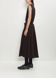Deep Pockets Volume Cotton Skirt