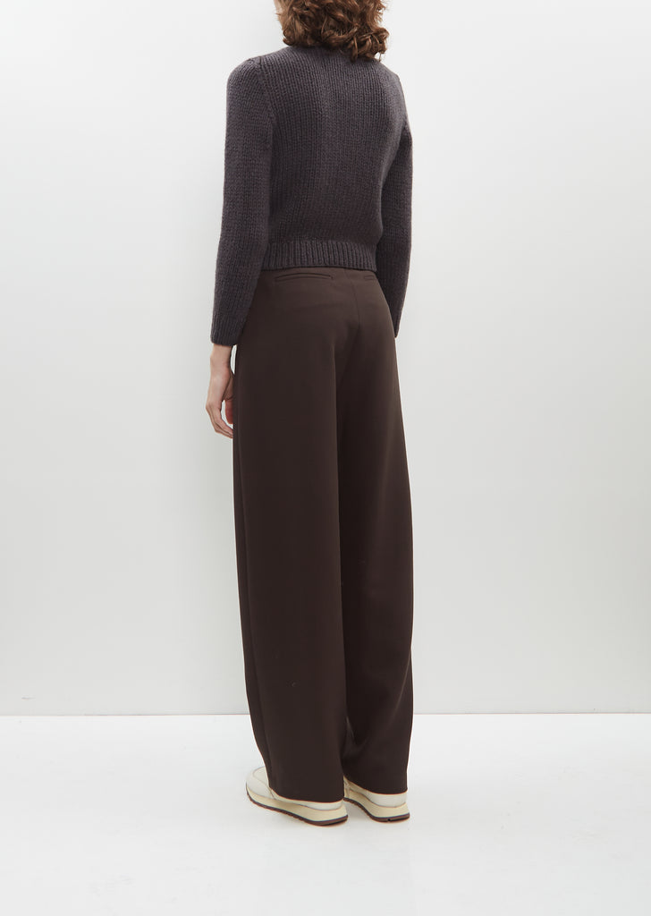 Giny Cashmere Sweater — Dark Taupe