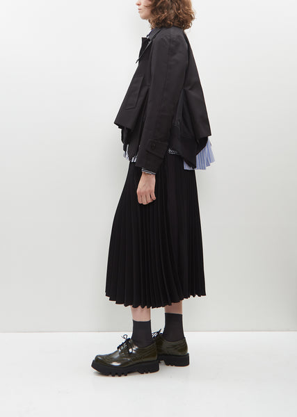 20-60代 人気ファッションブランド Cotton Gabardine x Nylon Twill Blouson – La Garçonne トップス