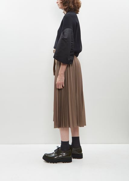 GR10k : ARC SKIRT wool melton 【公式通販】